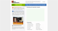 Desktop Screenshot of findtransport.net